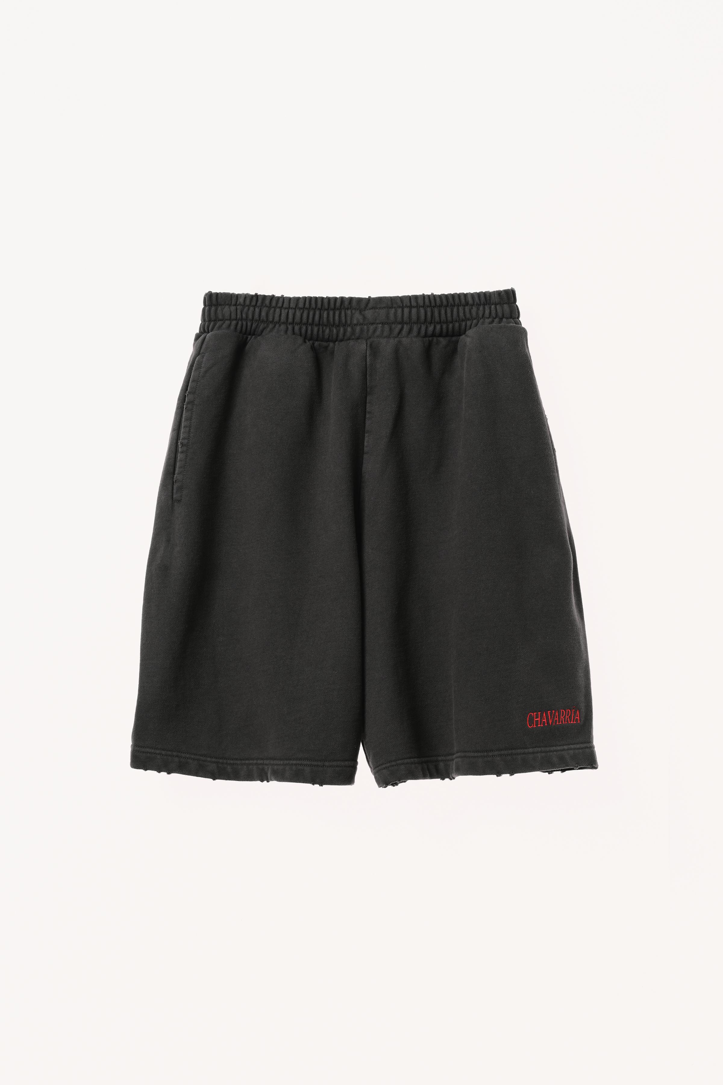WILLY CHAVARRIA X ZARA EMBROIDERED JOGGER SHORTS
